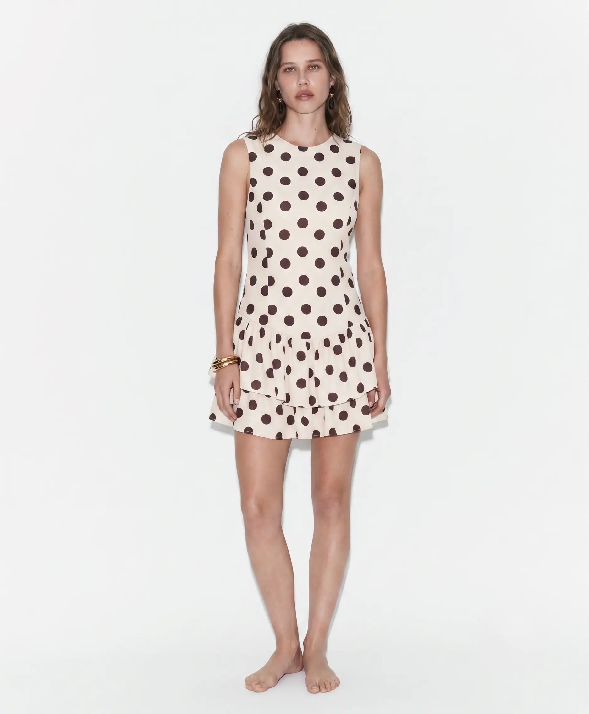 Dolce Pois Mini Elbise